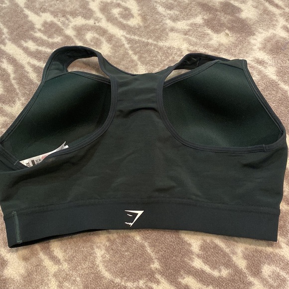 Gymshark Lightweight High Support Sports Bra Forest Green - Picture 3 of 5